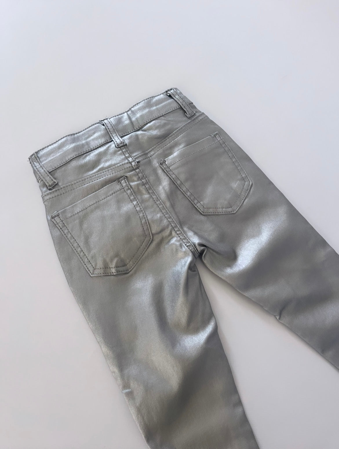 Pantalon argenté
