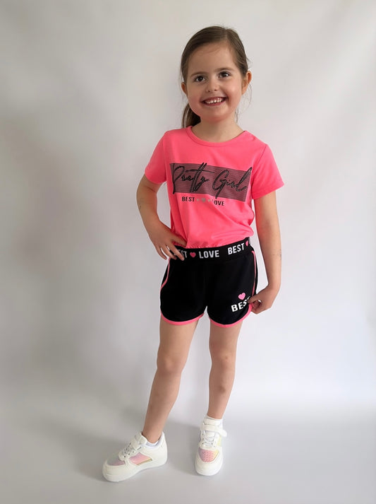 Ensemble pretty girl fluo