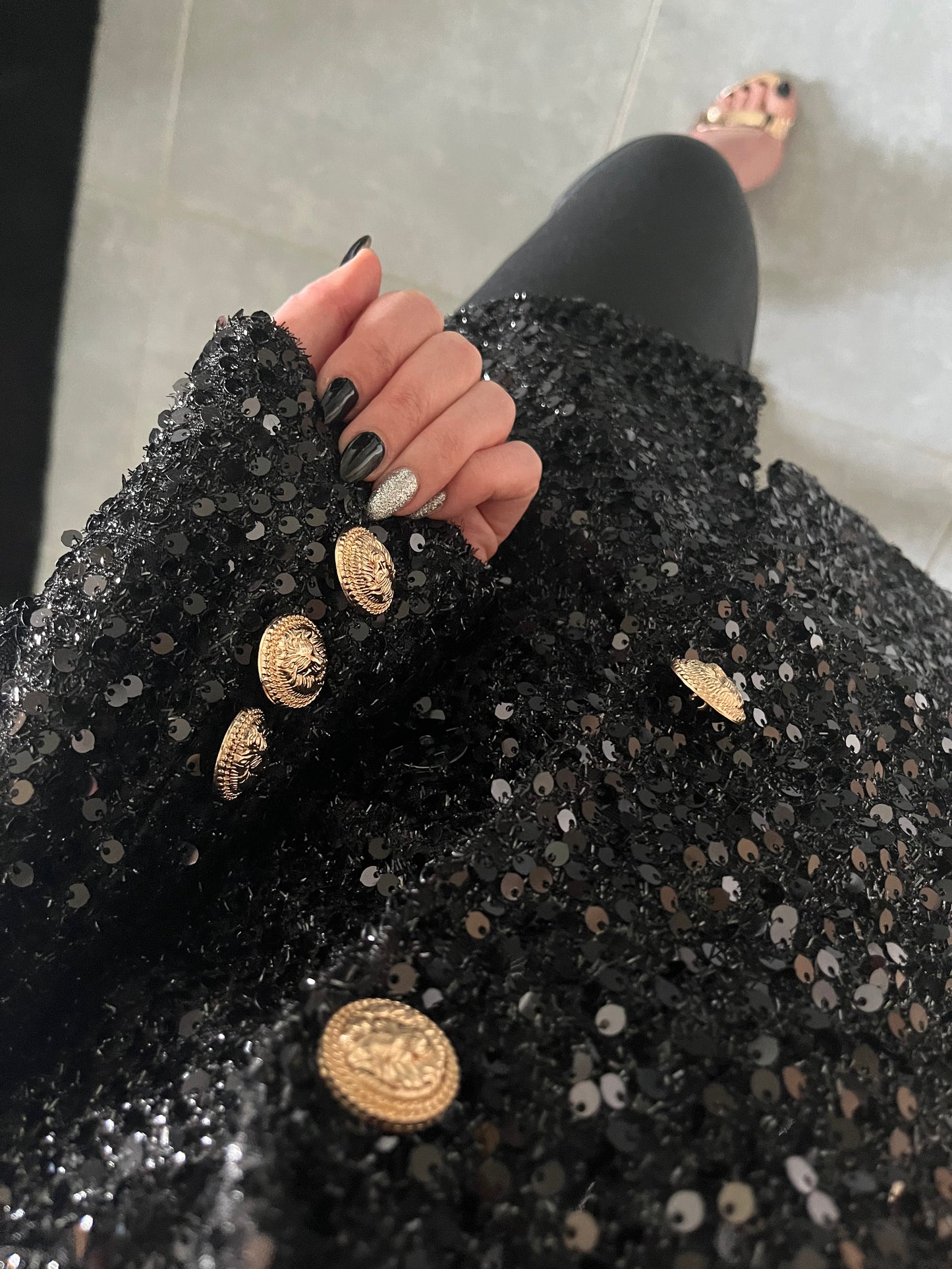 Veste/Robe blazer sequins