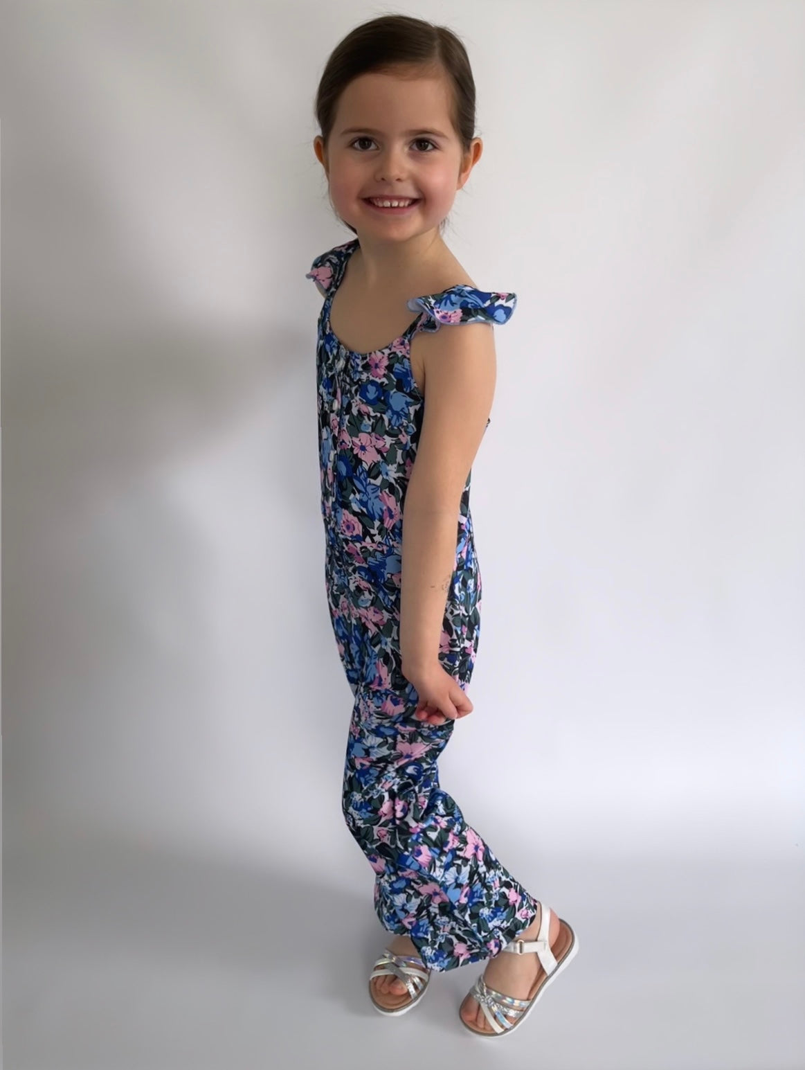 Combi flowers bleu