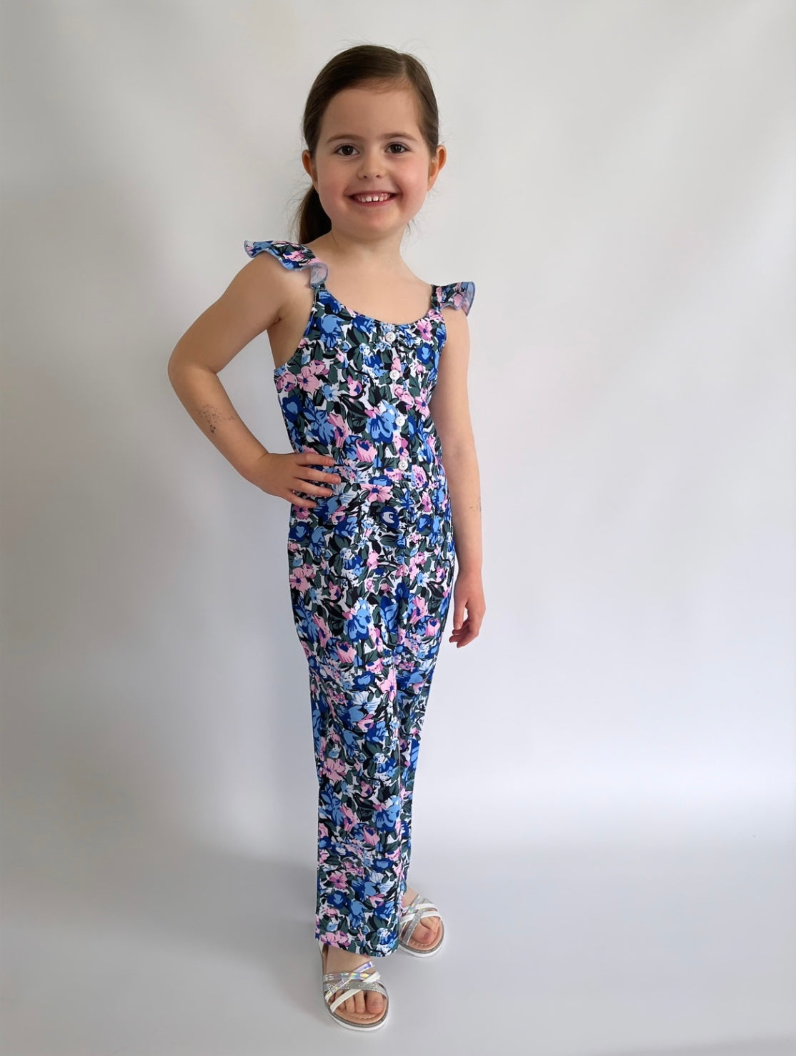 Combi flowers bleu