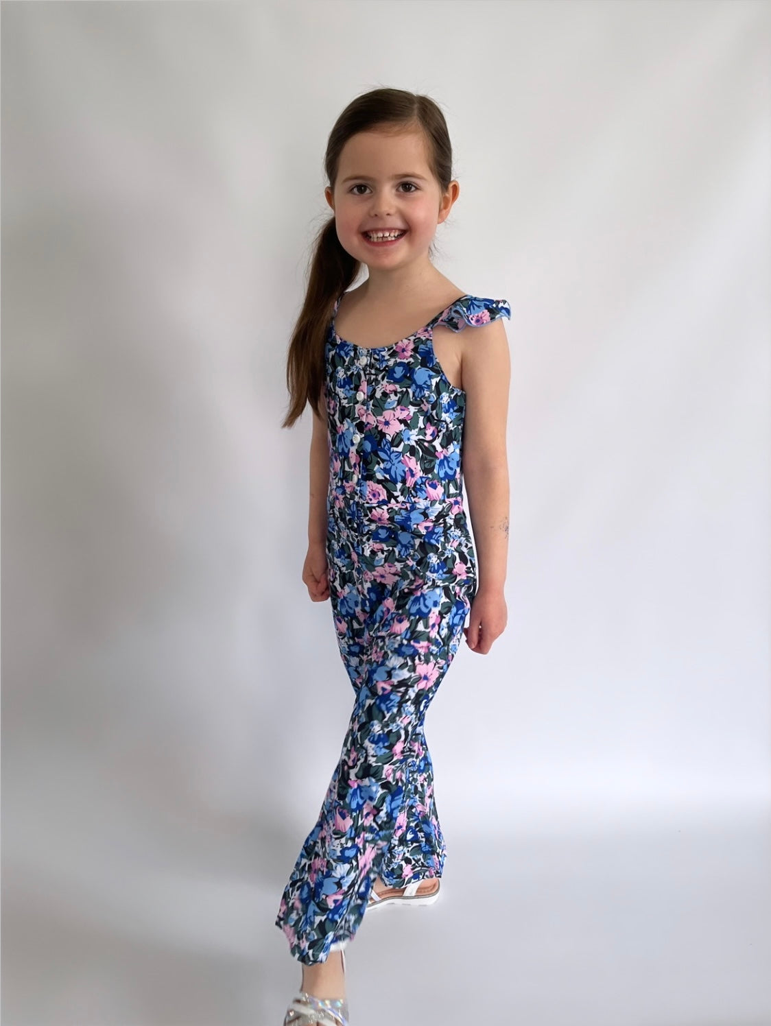 Combi flowers bleu